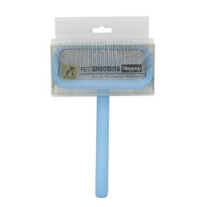 Cepillo de Madera y Acero Inoxidable Ecológico para Eliminar Pelo de Mascotas, para Perros y Gatos, Autolimpiante, Marca PET HIGH - Product Image 4