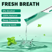 Bolsitas de enjuague bucal portátiles-Enjuague bucal de tamaño de viaje para frescura en movimiento, porciones individuales de 10ml/20ml