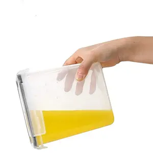 Cable Staple Vegetable Frozen Fresh-keeping Sealed Transparent Plastic Storage Food Preservation Box