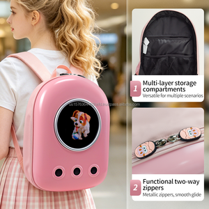 Mochila con pantalla LED de píxeles, alimentada por USB, con batería externa, doble correa para el hombro, diseño de dibujos animados, para estudiantes, 5V - Product Image 4