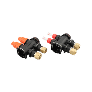 ท่อร่วม HVAC 2สาขาสำหรับแผงทำความร้อนใต้<span class=keywords><strong>พื้น</strong></span>น้ำสำหรับระบบทำความร้อนใต้<span class=keywords><strong>พื้น</strong></span>น้ำแบบประกอบอย่างรวดเร็ว - Product Image 4