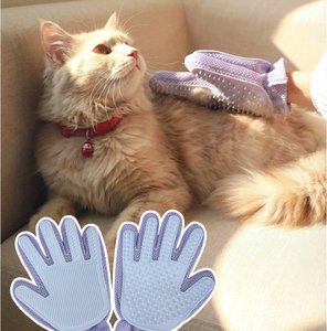 Gant de massage pour chien, <span class=keywords><strong>anti</strong></span>-morsure, <span class=keywords><strong>anti</strong></span>-griffures, pour le nettoyage et le toilettage du pelage des animaux - Product Image 5