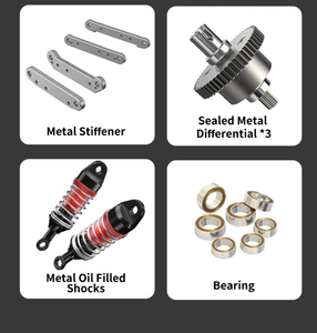 Mới nhất MJX Hyper đi 7304 Polo <span class=keywords><strong>r</strong></span> WRC Racing drift xe quy mô 1/7 không chổi than 60 km/h tốc độ cao RC xe kim loại 4WD Wi-Fi trong nhà-ngoài trời - Product Image 6