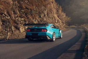Alerón Trasero de Fibra de Carbono en Estado Nuevo para Ford Mustang, Estilo GTD Mejorado - Product Image 2