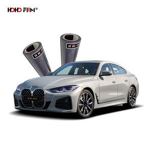 HOHOFILM - Película Protectora <span class=keywords><strong>para</strong></span> <span class=keywords><strong>Faros</strong></span> Delanteros de Coche, Color Morado Ahumado, 50% VLT, Autocurable, Protección UV, TPU, PPF - Product Image 5