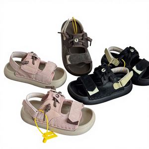 Sandales coréennes pour enfants à semelle souple en EVA, nouvelle collection été 2025, avec fermeture Velcro, chaussures <span class=keywords><strong>de</strong></span> plage anti-chocs pour bébés garçons et filles - Product Image 2