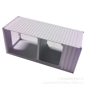 การตัดเฉือนชิ้นส่วนคอมพิวเตอร์พลาสติกด้วยเครื่อง CNC สำหรับอุปกรณ์ต่อพ่วง การประมวลผลแบบกำหนดเอง - Product Image 3
