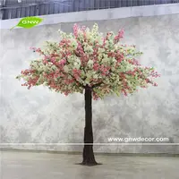 GNW BLS1707003-Decoraciones de árbol de cerezo artificiales para interiores, color rosa