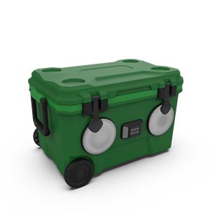 36L Portable Speaker Radio Leakproof Portable <b>Cooler</b> <b>Box</b> for Travel Custom Logo <b>Cooler</b> <b>Box</b> with Wheel - Product Image 1