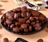 Machine à enrober les bonbons gélifiés, machine à enrober les fèves de chocolat, machine à enrober les bonbons au café, machine à polir les bonbons pour la transformation alimentaire