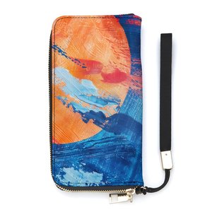 Image personnalisée de haute qualité dames pochette à la main de luxe Style bohème en cuir véritable avec chaîne décor Portable sac à main - Product Image 4