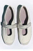 ZA Nouvelle Collection Été – Chaussures Ballerines Rétro Mary Jane Décolletées pour Femme 2025 – Décontractées, Extérieur, Rehaussantes, Semelle Épaisse, Velcro
