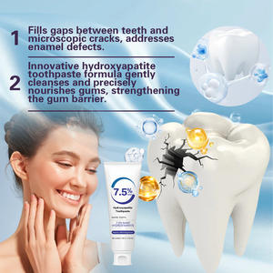 Pasta Dental Herbal con Sabor a Menta para Blanquear los Dientes y Refrescar el Aliento, Hidroxiapatita, Producto para el Cuidado de las Encías, para Uso Doméstico - Product Image 5