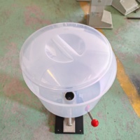 A03 Machine à liquide à piston de remplissage manuel pour les petites entreprises pour les boissons shampooing crème cosmétique huile miel pâte pâte sacs