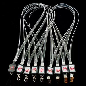 Đầy màu sắc tay dây đeo cổ tay LED ID thẻ huỳnh quang đèn pin dây buộc citylight Nylon Chất liệu tổ chức sự kiện LED nhấp nháy dây buộc - Product Image 3