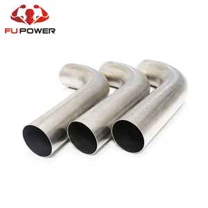 Fupower Ti titanium mandrel bend titanium bent pipes ti exhaust bend tubes