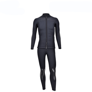 Combinaison de plongée 3,5/5 mm, haut de combinaison chaud anti-froid, idéal pour la plongée avec tuba, le surf et les activités hivernales - Product Image 1