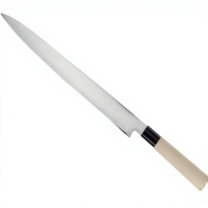 Japanese Style 10.5 Inch <b>Sushi</b> <b>Knife</b> Sashimi Filleting <b>Knife</b> Wooden Handle for Kitchen - Product Image 4