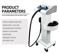 Masseur corporel à vibrations G5 avancé, machine professionnelle de réduction de graisse à haute fréquence pour clinique, raffermissement de la peau