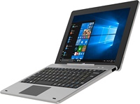 Mini ordinateur portable 10 pouces 2-en-1 tablette In -- tel 128GB dur 1200*1920 HD écran tactile Win 11 grande batterie avec clavier