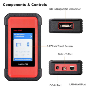 สำหรับเครื่องสแกนวินิจฉัยอเนกประสงค์ X-431 PAD 5 /USB/WiFi J2534 รองรับการเข้ารหัส ECU มากกว่า 30,000 รุ่น การเขียนโปรแกรมกุญแจ - Product Image 2