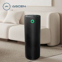 Purificateur d'air portable HEPA13 intelligent WiFi Tuya avec application Source d'alimentation électrique double prise (EU US) pour filtrer la fumée des feux de forêt