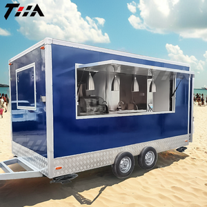 Food Truck para Catering Totalmente Equipado, Remolques para Tacos, Cocina Móvil, Carrito para Pizza y Café, Camión para Helados y Barbacoa, Remolque de Comida Móvil Barato - Product Image 4