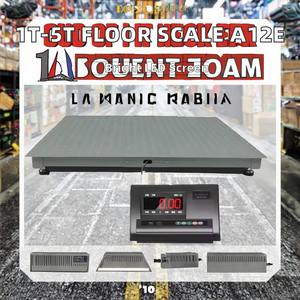 Báscula de Plataforma Electrónica de 1T 2T 3T 5T 1.5*1.5m con Indicador LED OEM - Product Image 2