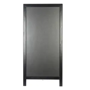 Aluminum Frame A-board Custom Rectangle Shape Sign Board Free Standing Sidewalk Display Chalkboard With Double Sided