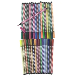 Set di 36 colori lavabile pennarello per pennarello in feltro di plastica e arte pennarello