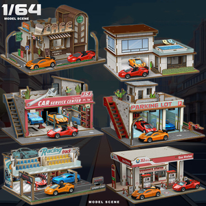 Juguete de Tienda en Miniatura para Niños, Rompecabezas 3D de Madera para Armar, Modelo de Construcción con Luz LED, Kit de Juguetes de Construcción de Tienda en Miniatura para Niños - Product Image 1