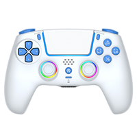 Manette sans fil RGB personnalisée avec hydrographie, déclencheurs à capteur Hall, compatible Bluetooth pour PS5 et PC