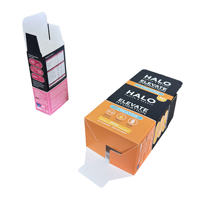 Boîtes pliantes personnalisées en carton plat en matériau écologique pour l'emballage extérieur de vitamines et de compléments naturels de marque