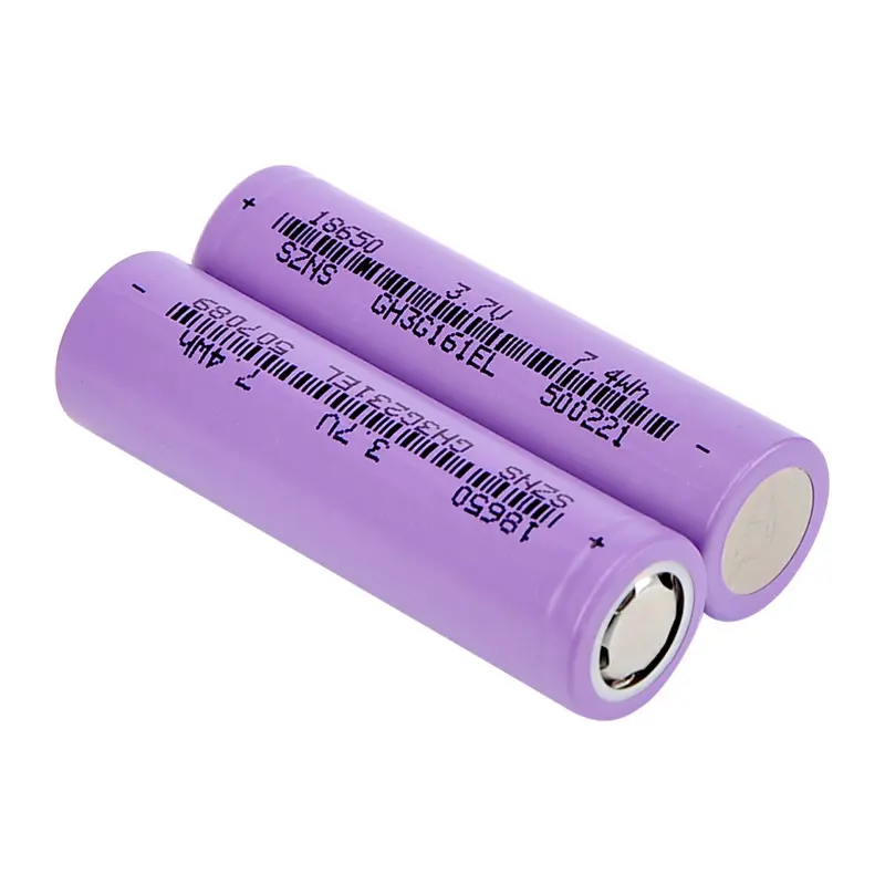 High Capacity 18650 battery 2000mAh 2000 mah 3.7v Rechargeable li-ion lithium ion battery 18650 lithium ion batteries cells