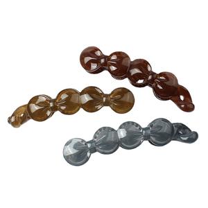 Nuevo Supya Plastic Bow-Knot Matte Glossy Banana Clip mejora el volumen del cabello Versátil Uso diario Horizontal Vertical <span class=keywords><strong>Cola</strong></span> <span class=keywords><strong>de</strong></span> <span class=keywords><strong>caballo</strong></span> - Product Image 5