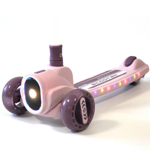 Trottinette à 3 roues réglable pour bébés et enfants avec lumière, de 2 à 6 ans, pour l'extérieur, vente en gros Chine - Product Image 2
