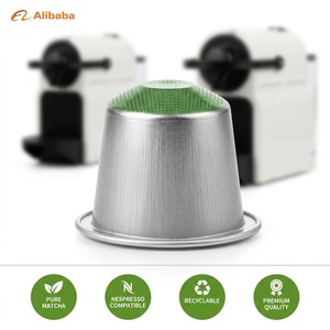 Green Matcha Capsule <b>Pods</b> Kosher Customization Premium Matcha Capsules for Nespresso Machine 10pcs Bulk Packaging - Product Image 6