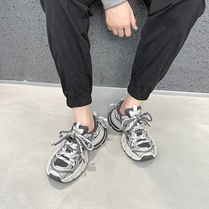 Chaussures de sport unisexe à double lacets en maille respirante, semelle épaisse et plateforme, modèle 2026, pour couple - Product Image 3