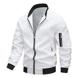 Chaqueta Deportiva Casual con Cuello Alto <span class=keywords><strong>para</strong></span> <span class=keywords><strong>Hombre</strong></span>, Marca YZ, Ideal <span class=keywords><strong>para</strong></span> Usar al Aire Libre en Otoño - Product Image 3