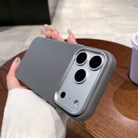 Nouvelle coque de téléphone anti-chute à motif technologique compatible avec iPhone 18 17 Air 16 15 14 Plus 12 13 Pro Max, doublée de tissu doux