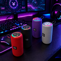 Altavoz Inalámbrico Portátil TG431, Tela Impermeable, Luz Ambiental RGB EQ, Logotipo Personalizado de Fábrica para Juegos, Entrega en 7 Días, OEM
