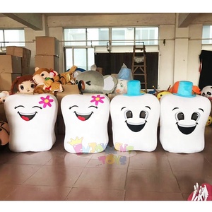 Guangzhou Enjoyment CE Sombrero de nuevo diseño con disfraz de Mascota de diente adulto disponible a precios bajos en línea - Product Image 4