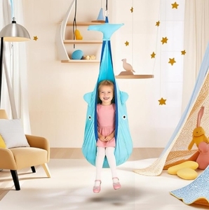 เก้าอี้ชิงช้าทรงกลมสำหรับเด็ก รุ่นสัตว์น่ารัก สไตล์โมเดิร์น พร้อมชุดแขวน สำหรับใช้ภายในและภายนอกอาคาร - Product Image 6