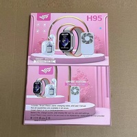 Reloj Inteligente H95 2026 a Precio Económico, Set Combinado 7 en 1 con Correa de Silicona, Resistente al Agua IP67, Auriculares TWS, Ventilador Portátil, Función de Calendario