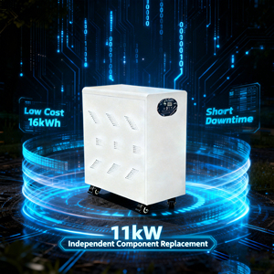 Sistema de Almacenamiento de Energía <span class=keywords><strong>Solar</strong></span> de 16 kWh, Instalación Flexible, Modo Dual, Certificado CE, Compatible <span class=keywords><strong>con</strong></span> Paneles Solares para Hogar y Negocios - Product Image 1