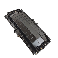 Boîtier de raccordement de fibre optique horizontal 48/96 cœurs, étanche IP68, 3 entrées/3 sorties, pour câbles souterrains et aériens FTTH/FTTx