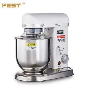 FEST Cheap Electric Kitchen Appliance Baking Mixer Commercial 7L Spiral Mixer Flour Kneading Dough Mixer For Bakery