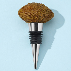 Soccer Ball <b>Wine</b> <b>Stopper</b> Zinc Alloy Sealing Bottle Plug Sport Theme Decorative - Product Image 2