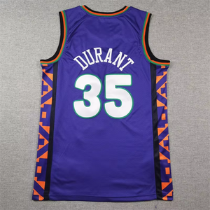 Camisetas de Baloncesto Bordadas de los 30 Equipos de la NBA 2025, Nuevas, con el Número 5 de Edwards, el 0 de Tatum, el 7 de Brown, el 11 de Brunson, el 77 de Doncic y el 5 de Banchero - Product Image 4
