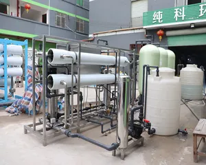 Sistema de ósmosis inversa de fábrica 5000 galones filtro de agua de orificio Tratamiento de Agua deslizante